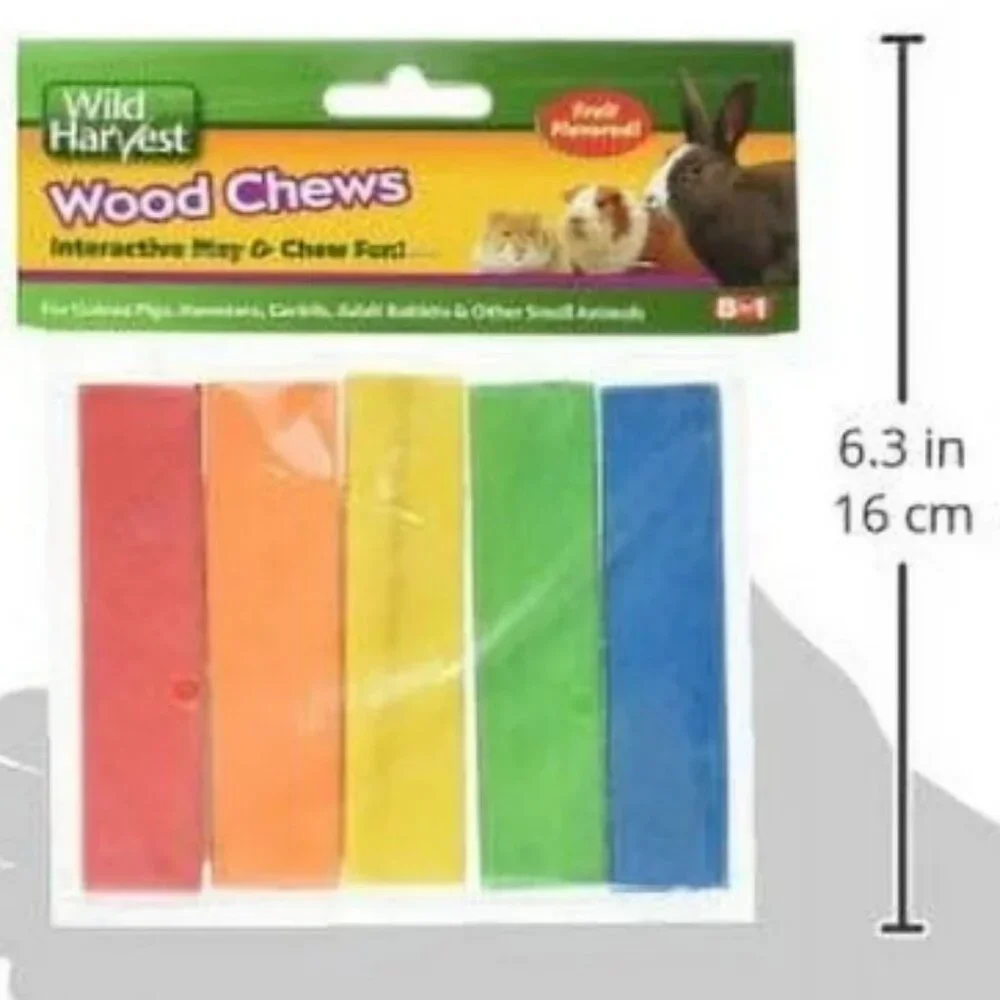Wild Harvest Colored Fruit Flavored wood chews 